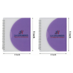 Medium Spiral Curve Notebook