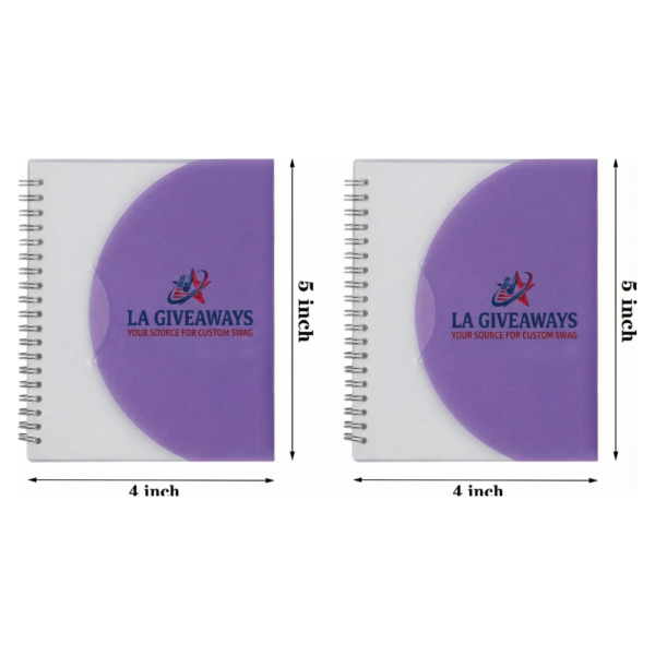 Medium Spiral Curve Notebook