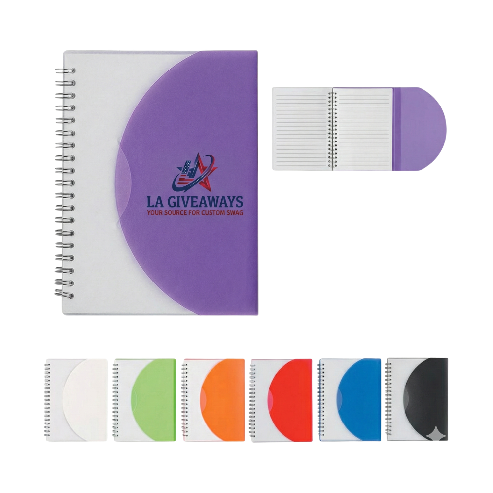 NB-SNB-MARY-03 Medium Spiral Curve Notebook