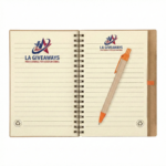 Eco-Inspired Spiral Notebook & Pen