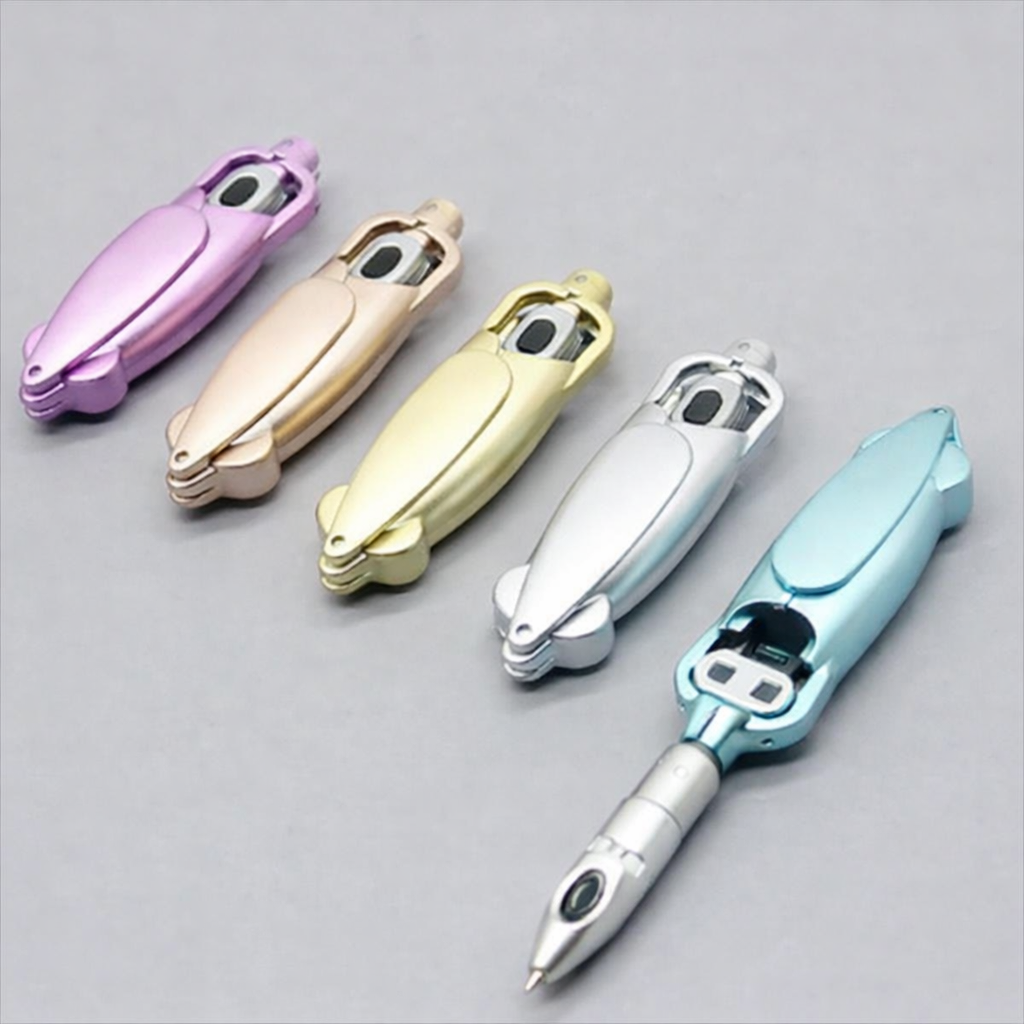 PN-pen-Esh-10 Frog Shape Retractable Ballpoint Pen Novelty Ballpoint Pens - Image 1