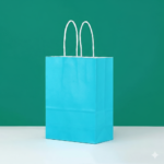 Printed Logo Kraft Paper Food Packaging Takeaway Gifts Bags - Image 2