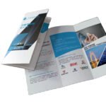 Custom Logo Printed Flyer Brochure for Business Promotion