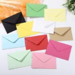 Multiple Colors Mini Paper Folding Square Envelope Customize - Image 6