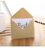 Multiple Colors Mini Paper Folding Square Envelope Customize - Image 3