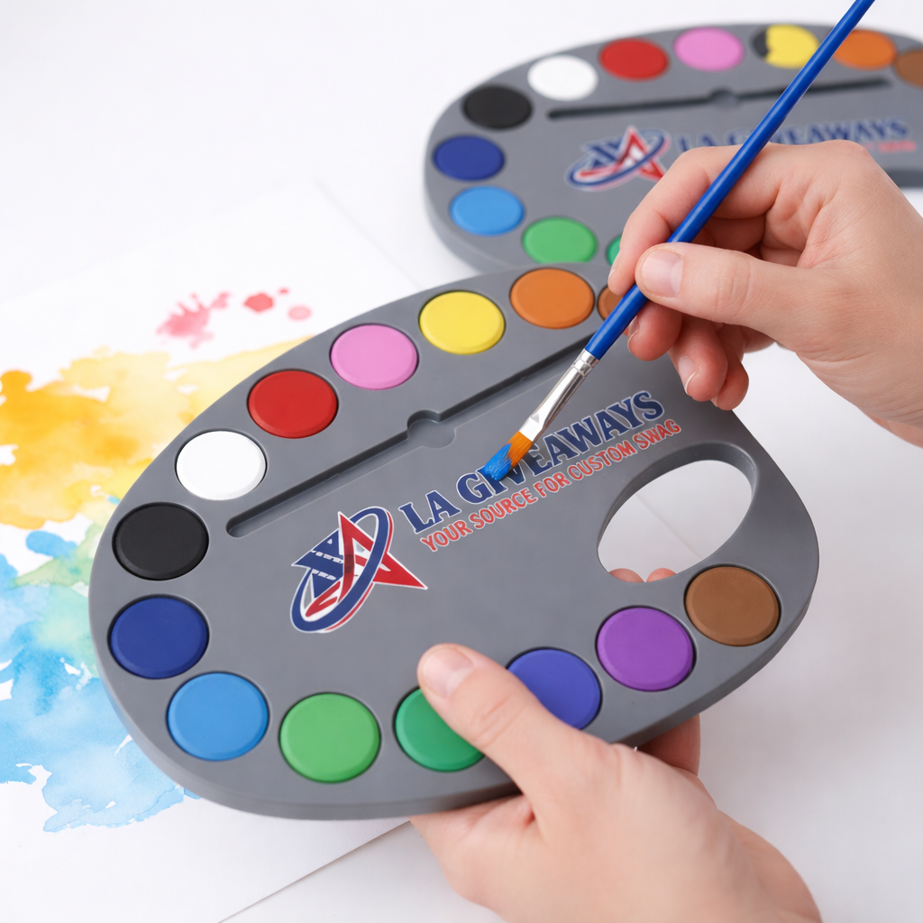 PT-pnt-Esh-01 Hot Sale Custom Logo Watercolor Pigment Powder Art Gift set - Image 1