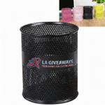 Custom Metal Mesh Pen Holder Desk Organiser