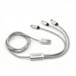 Custom Realm 3-in-1 Long Charger