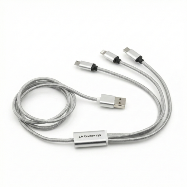 Custom Realm 3-in-1 Long Charger