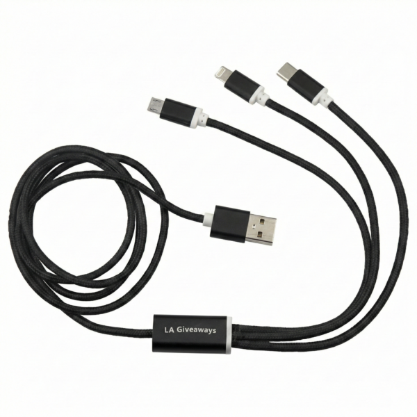 Custom Realm 3-in-1 Long Charger