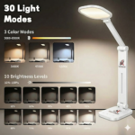 LED Desk Lamp for Home Office, Eye-Caring Modern Light