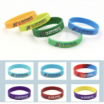 Custom Debossed Silicone wristband