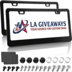 Premium Stainless Steel License Plate Frames