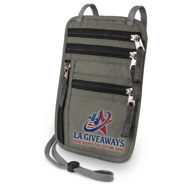 RFID Travel Neck Wallet Passport Holder Pouch