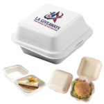 Eco-Friendly Greaseproof Takeaway Food Boxes