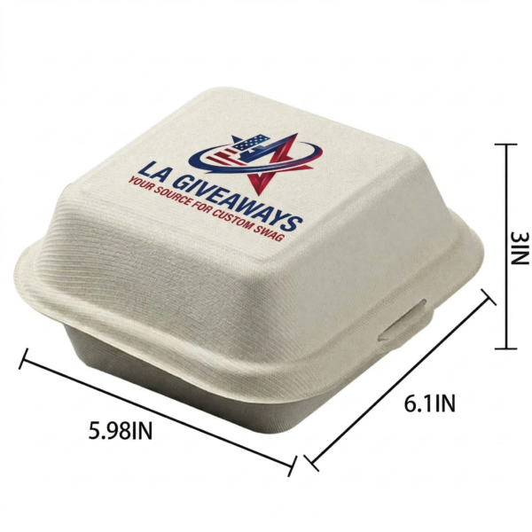 Eco-Friendly Greaseproof Takeaway Food Boxes