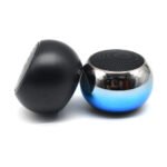 Electroplating Metal Wireless Round Mini Bluetooth Speaker - Image 3