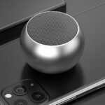 Electroplating Metal Wireless Round Mini Bluetooth Speaker - Image 5