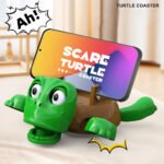 Funny 3D Printed Tortoise Coaster Mobile Phone Holder Creative - Image 2
