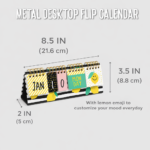 Customized Color Desk Mini Calendar Pocket Calendar 2026 - Image 2