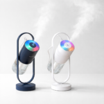 Mini Car Diffusers Rotate Ultrasonic Starry Sky Humidifier - Image 2