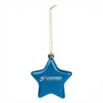Custom Star Ornament with Logo