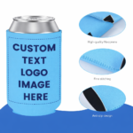 Promotional Foldable Custom Logo Neoprene Beer Can Cooler