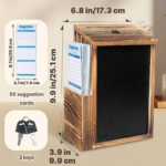 Donation Box or Fund-raising Chalkboard Ballot Tip Drop Box - Image 2