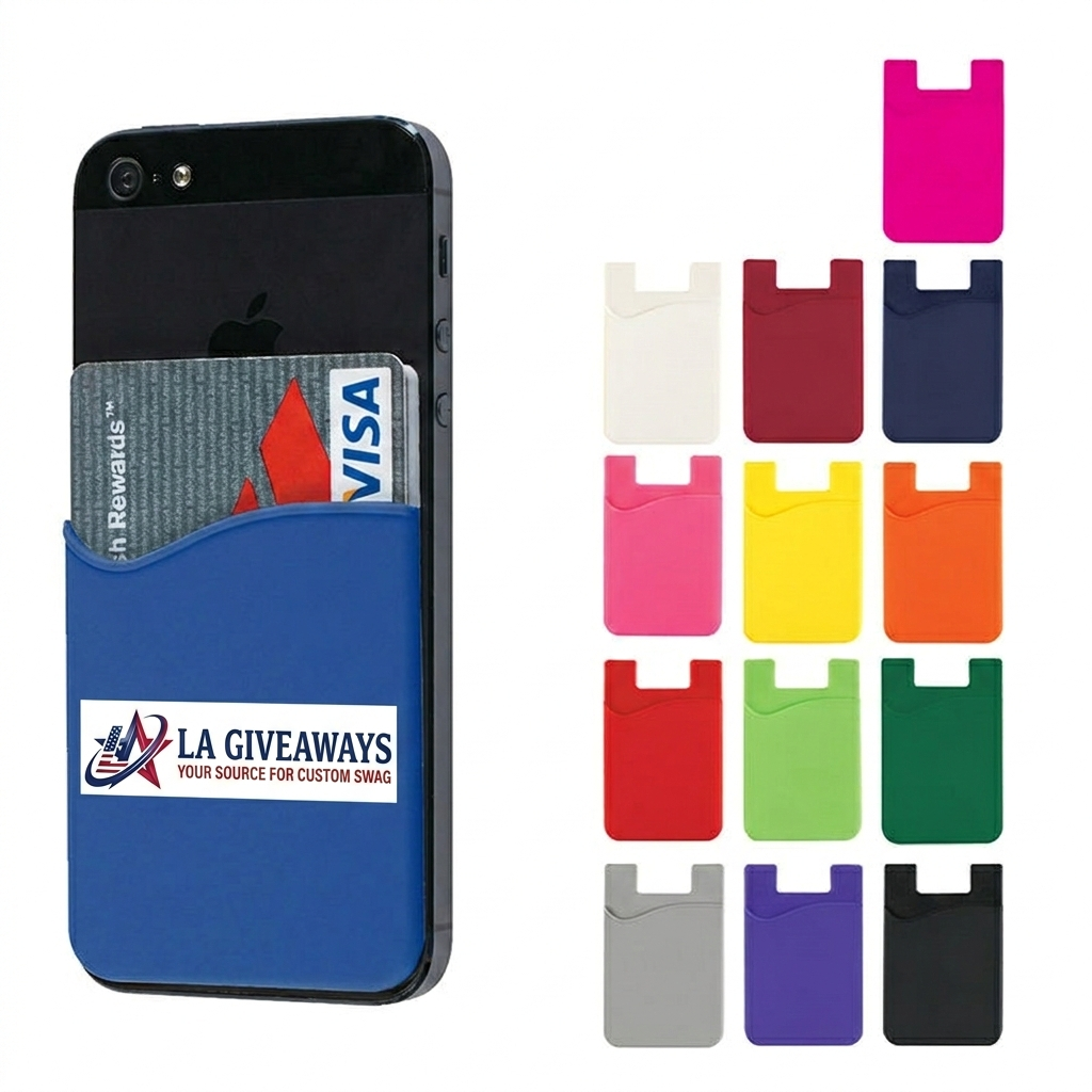 GC-CH-UZA-01 1 Silicone Phone Card Pocket - Image 1