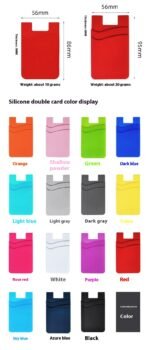Silicone Phone Card Pocket - Image 4