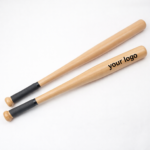 Baseball Customized Wooden Natural Hardwood Custom Logo