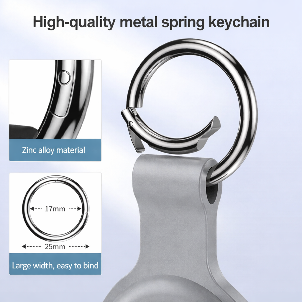 GPS-TRA-Esh-03 (1) Silicone Shell Anti-loss Keychain Tracker Luggage Locator - Image 1