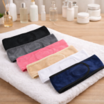 Microfiber Terry Towel Stretch Facial Hair Band - Image 2