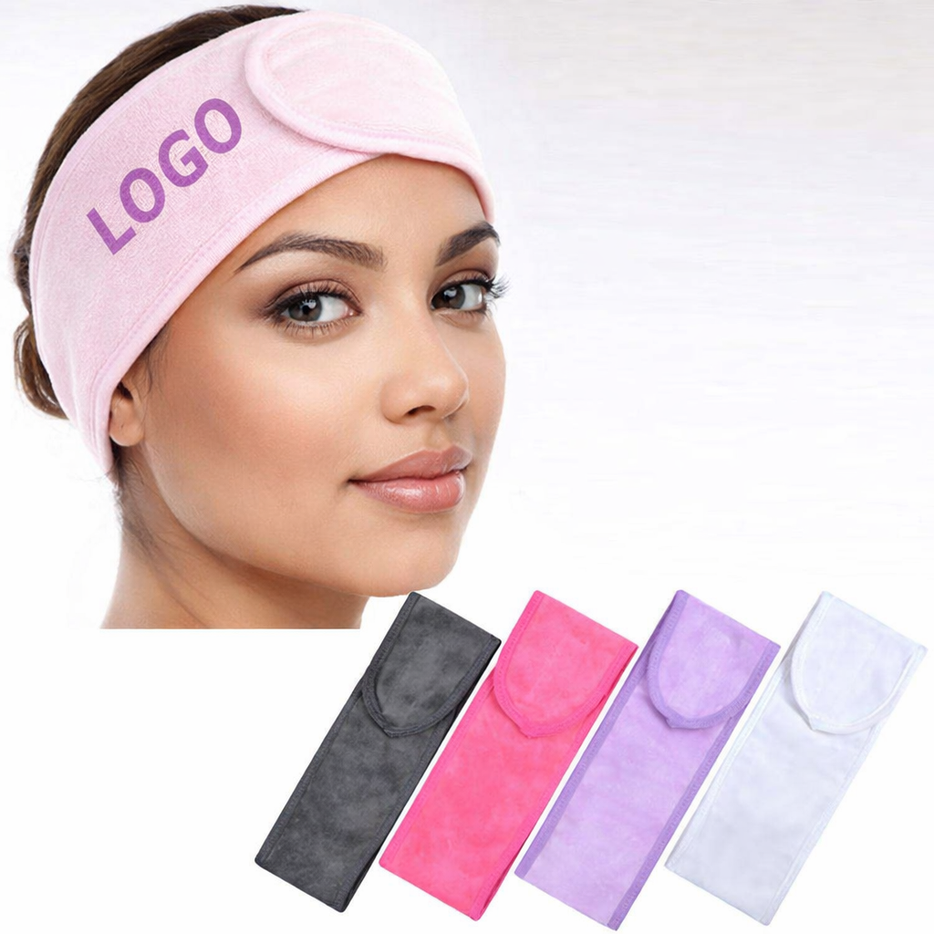 HB-FB-Esh-01 Microfiber Terry Towel Stretch Facial Hair Band - Image 1