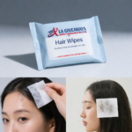 Custom logo Hair care Scalp Oil Cleansing Soft Wet Wipes