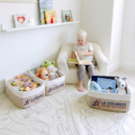 Cotton Rope Storage Basket Set - 3 Pack Organizers