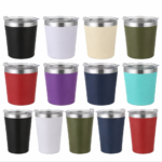 Custom Logo 8oz 12oz Stainless Steel Tumbler - Image 4