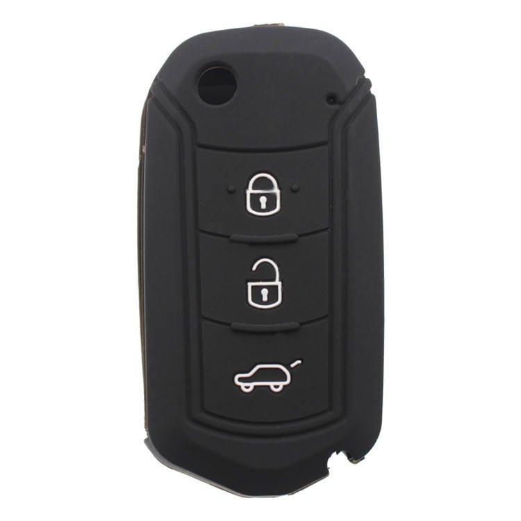 KC-Key-Esh-01 New Design Silicone Custom logo Car Key case Car Accessories - Image 1