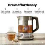 Electric Kettle with Infuser & Temperature Control