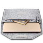 Custom Sustainable Laptop Sleeve Felt Cosmetic Bag - Image 3