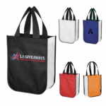 Lola Laminated Non-Woven Shopper Tote Bag