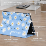 Tri-fold  Protective Case iPad 12.9 Inch Anti-Fall with pen