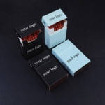 Gold and Silver Card case Shape Lighter Match box custom - Image 2