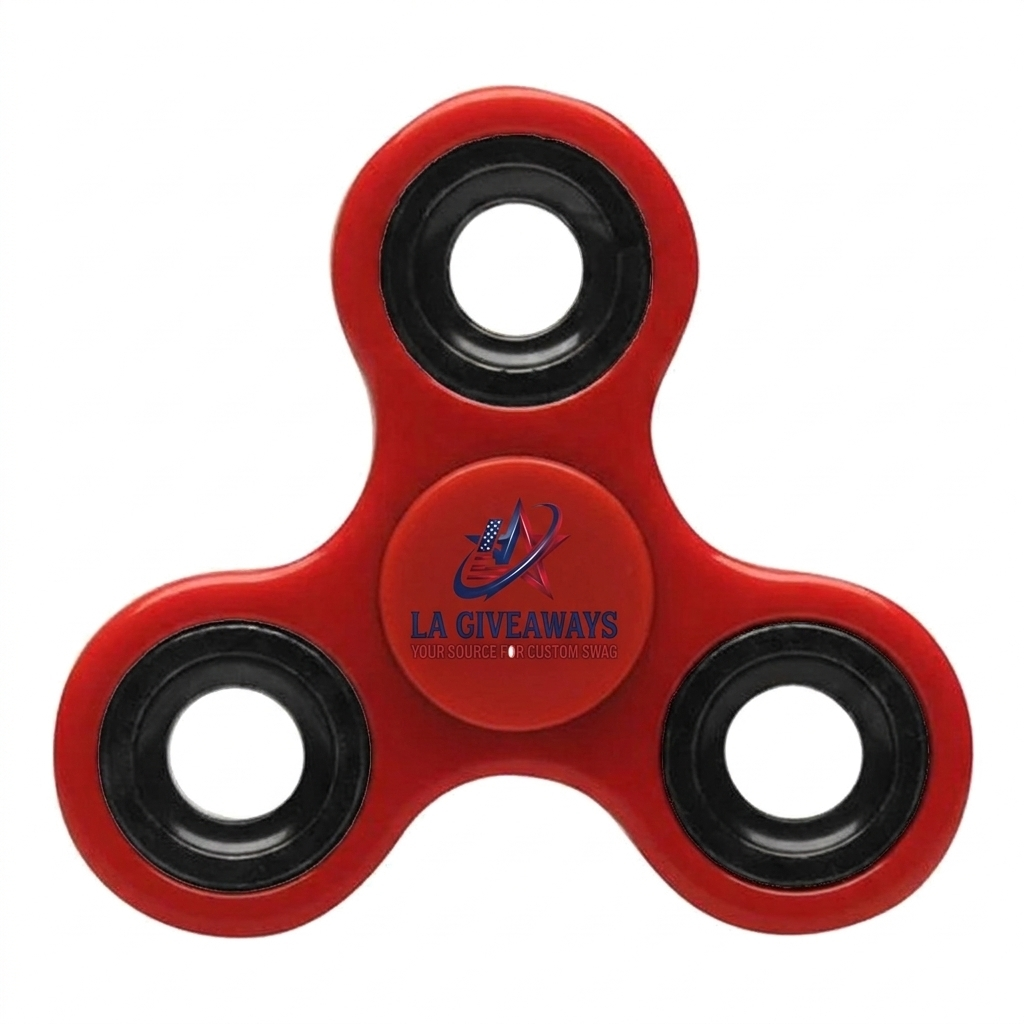 MKT-FS-UZA-01 Custom High Quality Metal & Plastic Fidget Spinner - Image 1