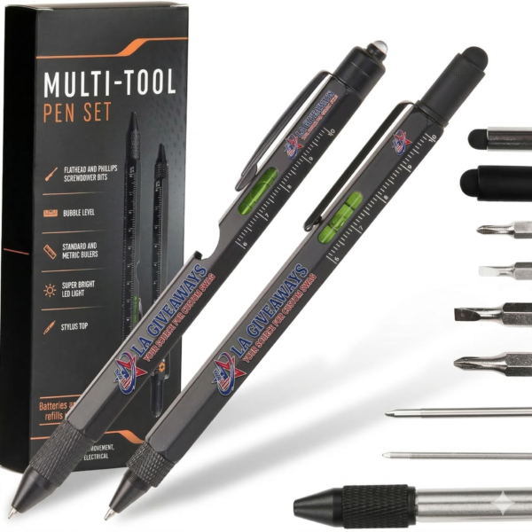Multitool Pen Set - 2-Pack Everyday Carry Tactical Tool