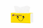Customized Logo Super Soft 3 Ply Virgin Wood Facial Tissues