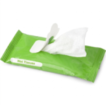 Custom Antibacterial Wet Wipes in Pouch - Image 3