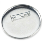 Round Button - 3 inches