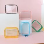 Reusable Multi Functional Transparent Bag with Zipper - Image 5