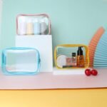 Reusable Multi Functional Transparent Bag with Zipper - Image 2